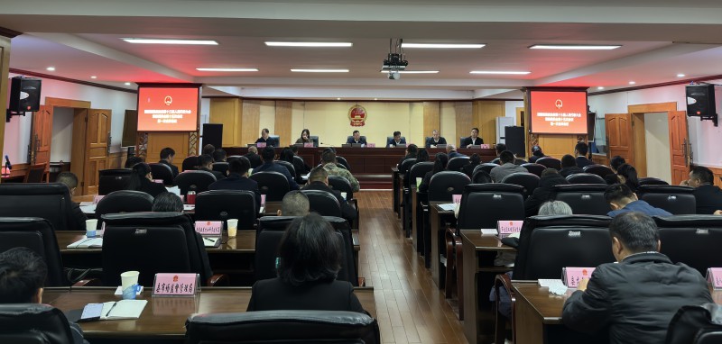 西盟縣舉行第十三屆人民代表大會常務(wù)委員會第十五次會議